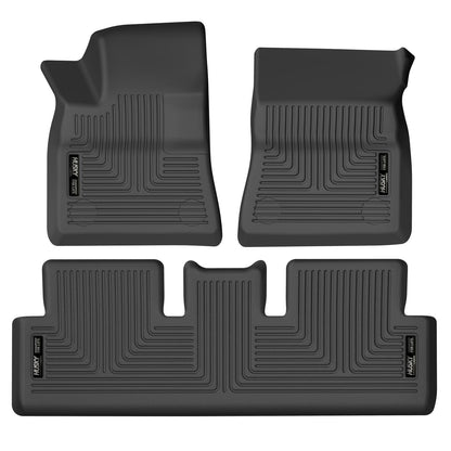 Weatherbeater Front & 2nd Seat Floor Liners For 2017-2024 3 Husky Liners