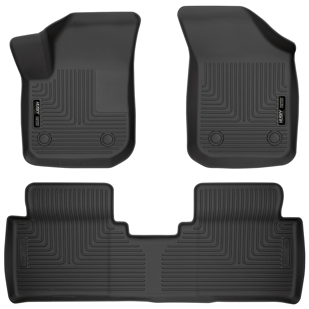 Weatherbeater Front & 2nd Seat Floor Liners For 2016-2020 Envision Husky Liners