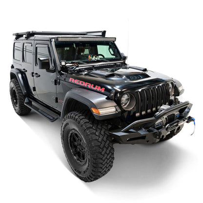 Westin 20-25 Jeep Gladiator / 18-25 Wrangler JL XTS Round Bull Bar - Tex. Blk