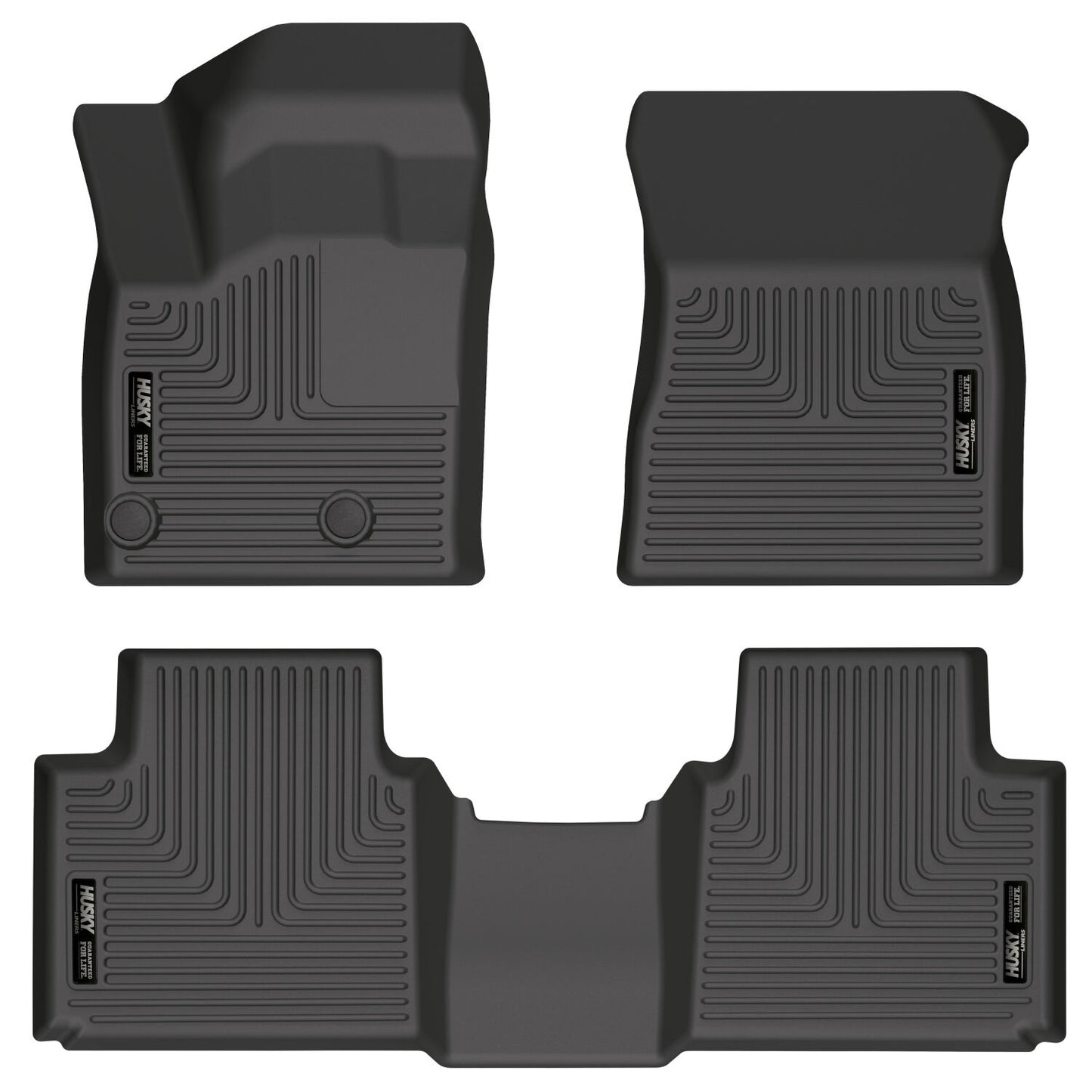 Weatherbeater Front & 2nd Seat Floor Liners For 2022-2025 Outlander Husky Liners