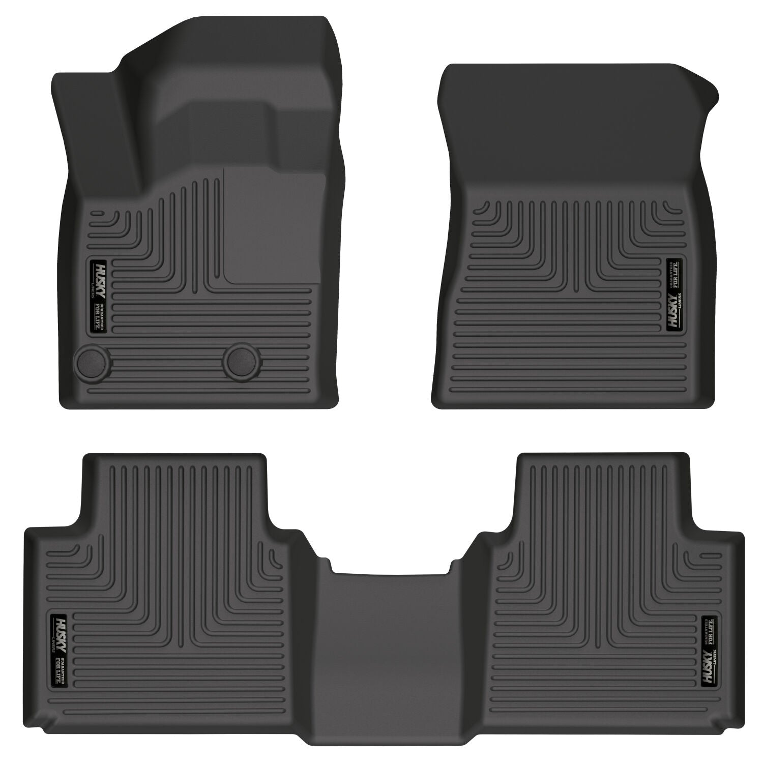 Weatherbeater Front & 2nd Seat Floor Liners For 2022-2025 Outlander Husky Liners