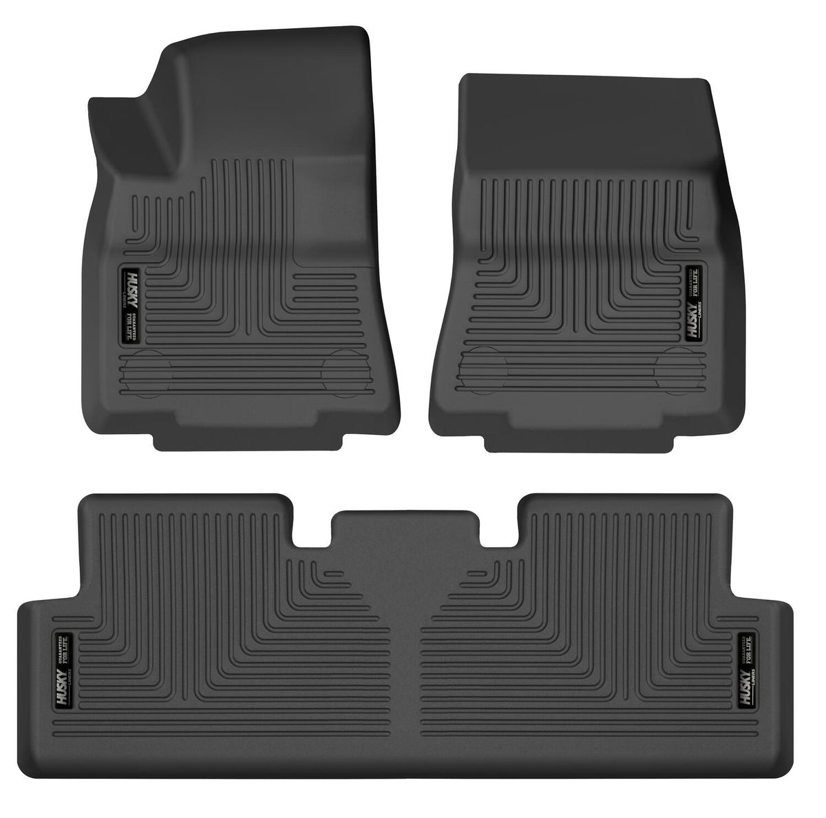 Weatherbeater Front & 2nd Seat Floor Liners For 2020-2025 Y Husky Liners