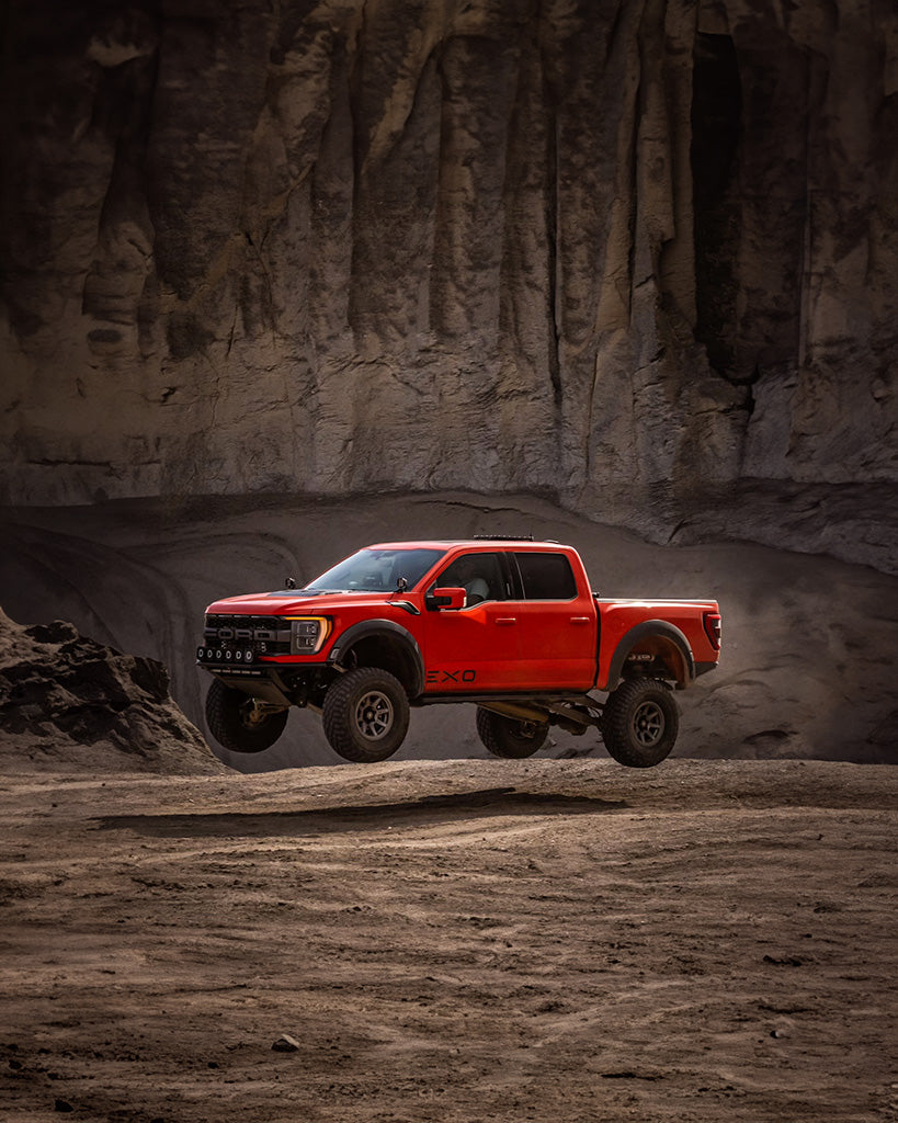 2021-2025 Ford F-150 Raptor Rear 1 Inch Lift Overland Triple Rate Coil Spring Kit Icon Vehicle Dynamics