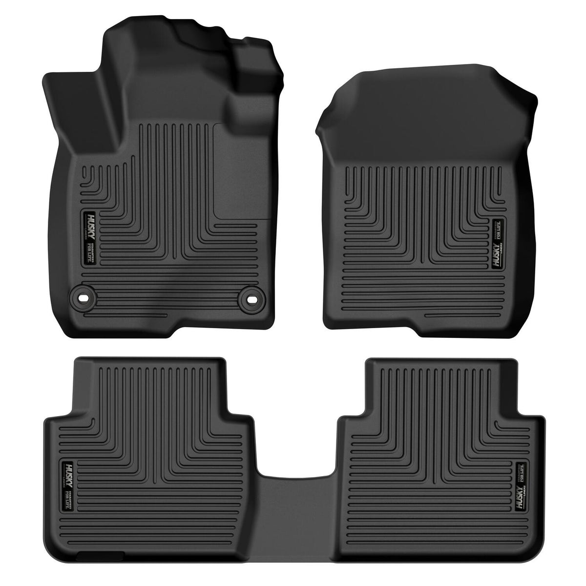 Weatherbeater Front & 2nd Seat Floor Liners For 2023-2025 HR-V Husky Liners