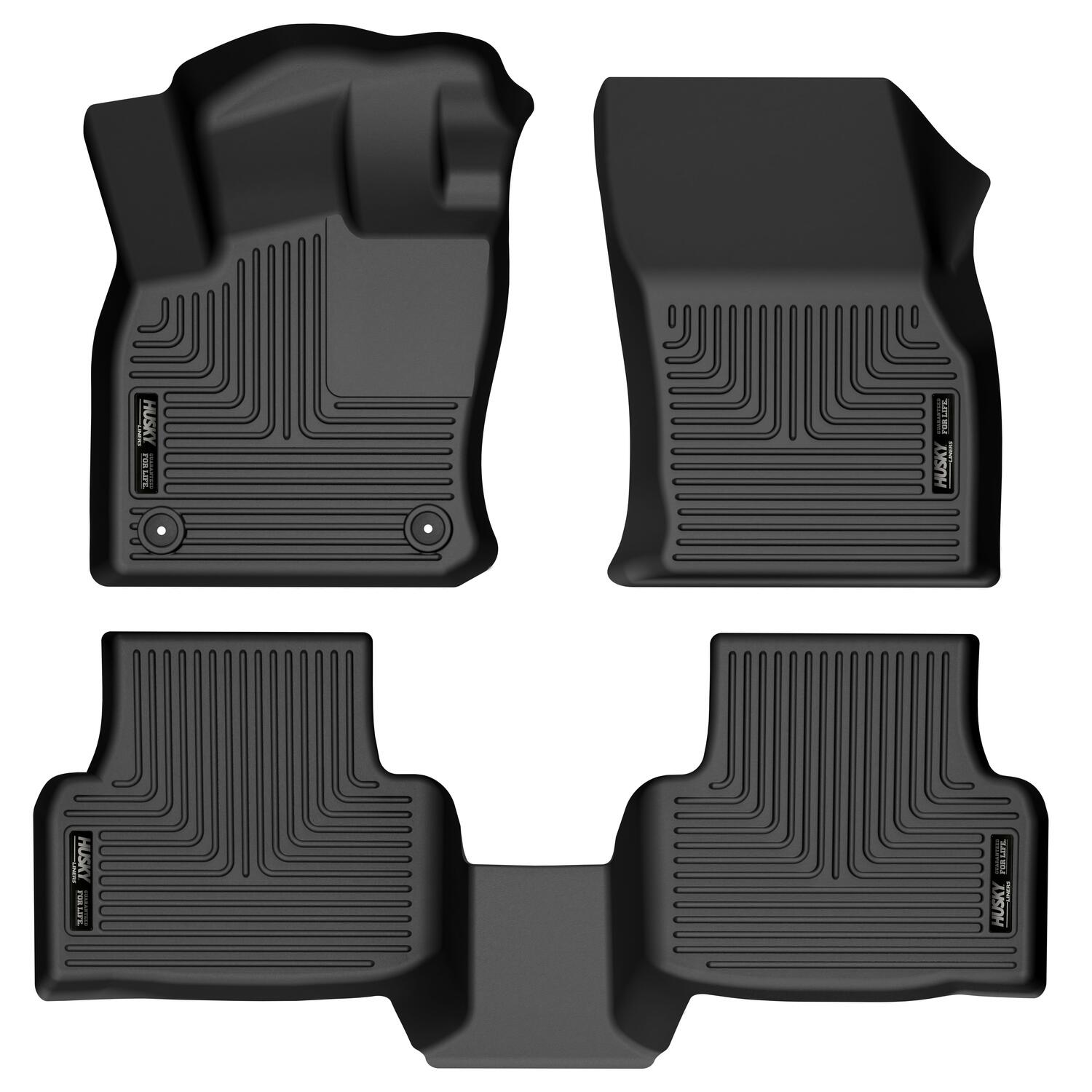 Weatherbeater Front & 2nd Seat Floor Liners For 2022-2024 Taos Husky Liners
