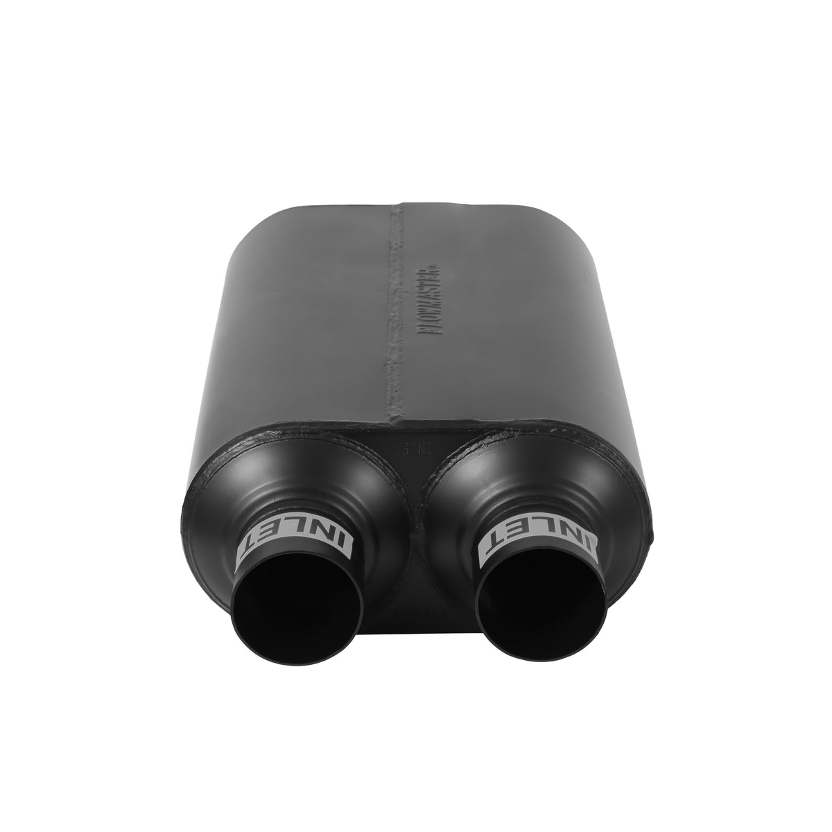 Super 40 Series Chambered Muffler Super 40 2.50 Dual In 2.50 Dual Out Aggressive Sound Flowmaster
