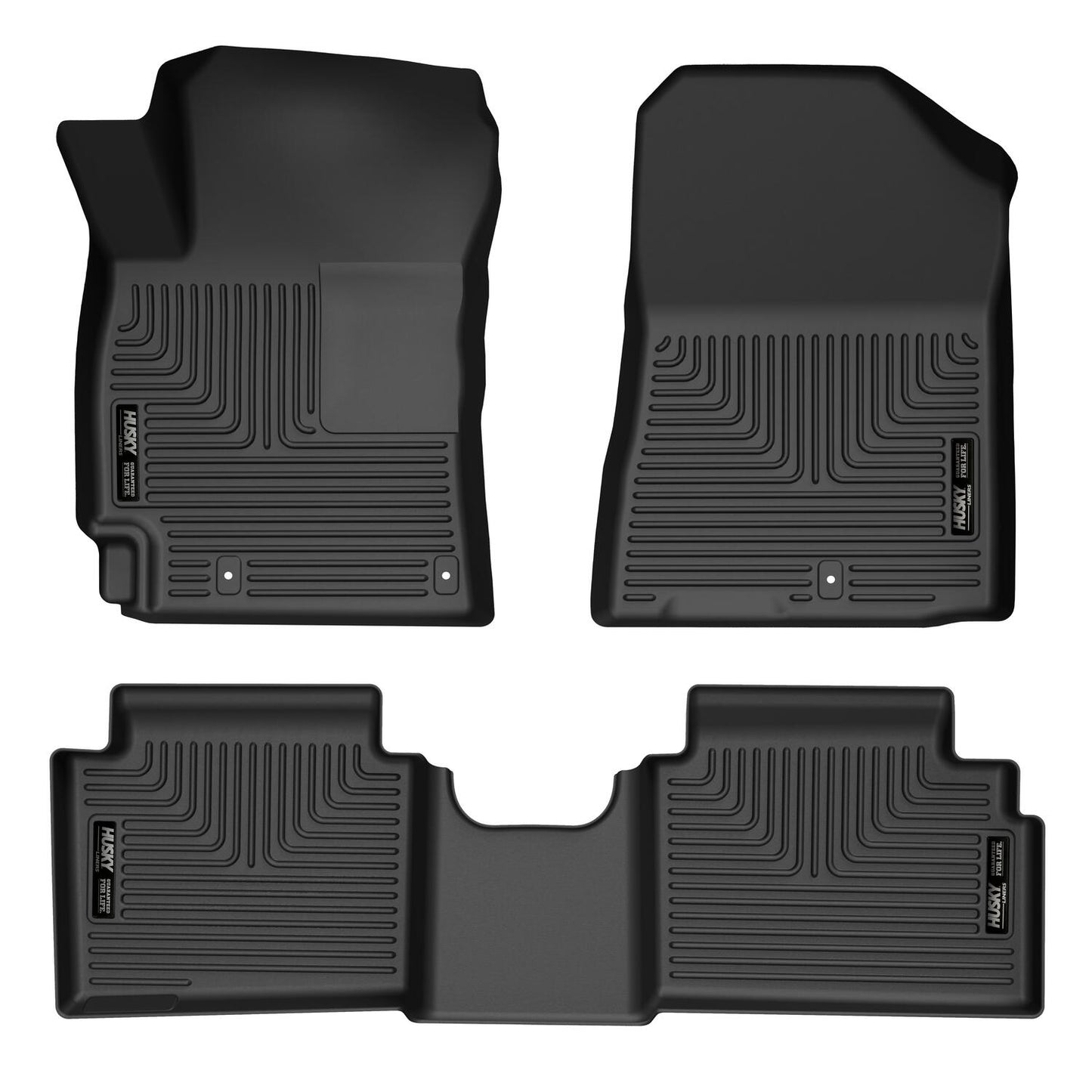 Weatherbeater Front & 2nd Seat Floor Liners For 2019-2024 Forte Husky Liners