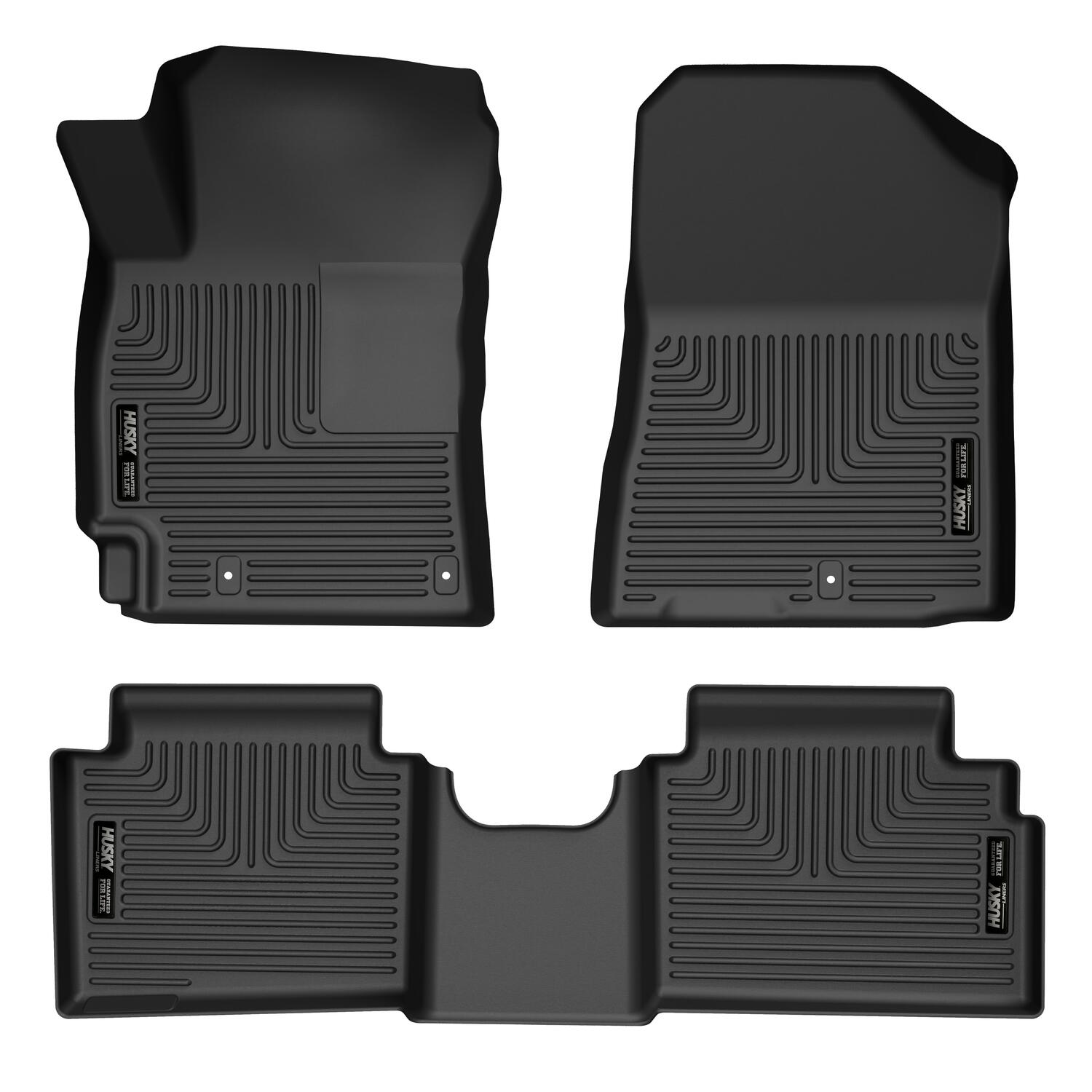 Weatherbeater Front & 2nd Seat Floor Liners For 2019-2024 Forte Husky Liners