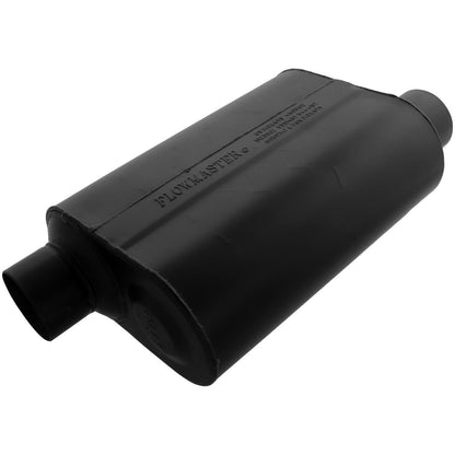 Super 40 Series Chambered Muffler Super 40 3.00 Offset In 3.00 Offset Out Aggressive Sound Flowmaster