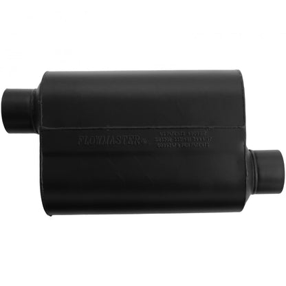 Super 40 Series Chambered Muffler Super 40 3.00 Offset In 3.00 Offset Out Aggressive Sound Flowmaster