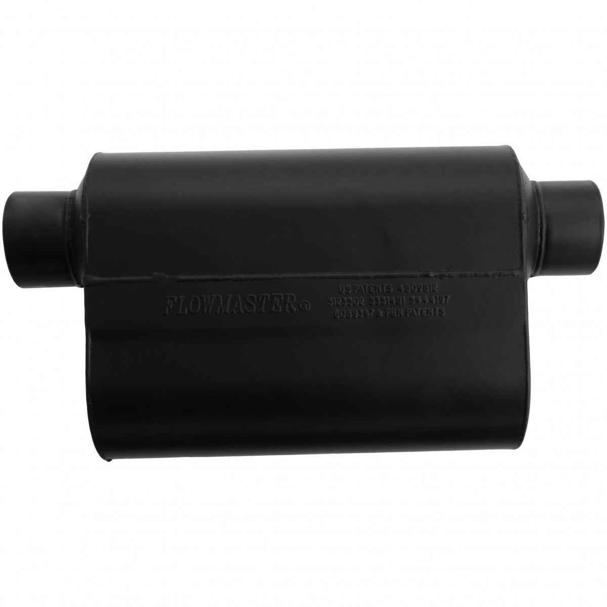 Super 40 Series Chambered Muffler Super 40 3.00 Offset In 3.00 Same Side Out Aggressive Sound Flowmaster