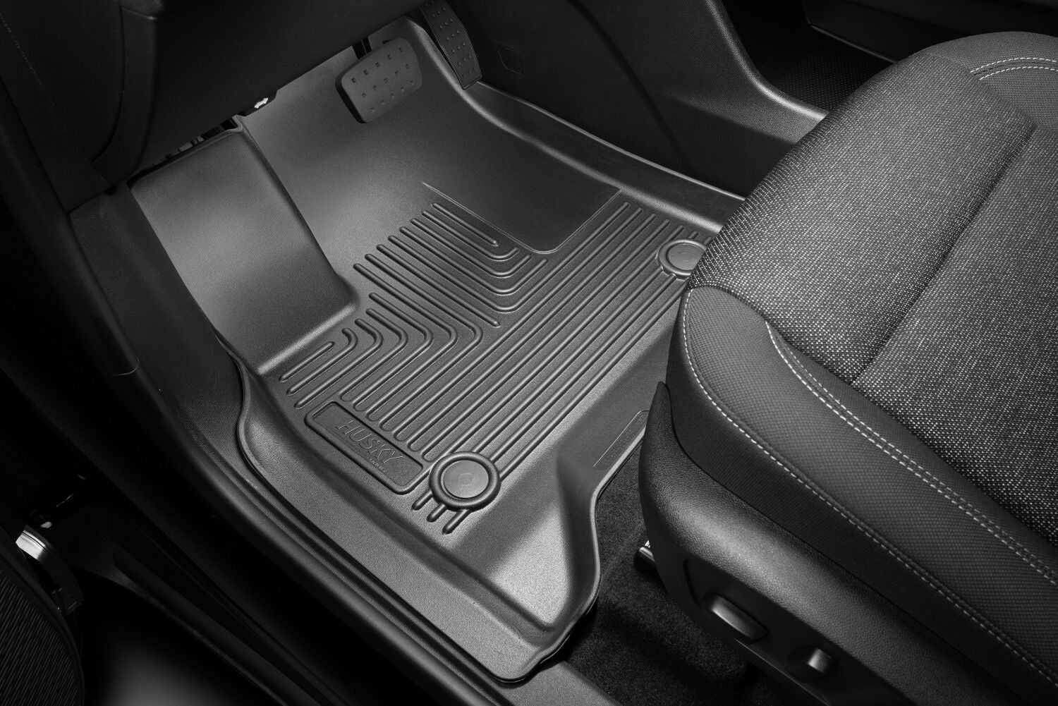 Weatherbeater Front & 2nd Seat Floor Liners For 2024-2025 Traverse/Acadia/Enclave Husky Liners