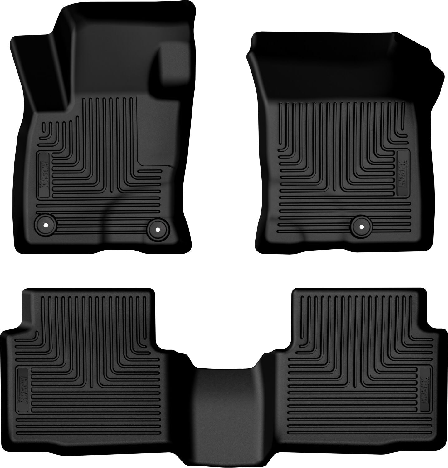 Weatherbeater Front & 2nd Seat Floor Liners For 2024-2025 Escape Husky Liners