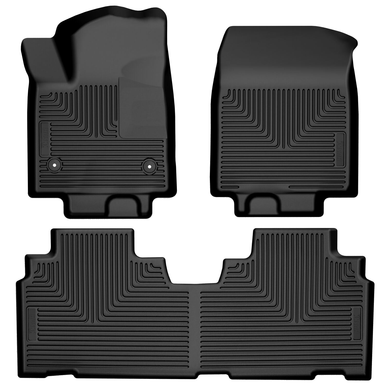 Weatherbeater Front & 2nd Seat Floor Liners For 2024-2025 Blazer EV Husky Liners