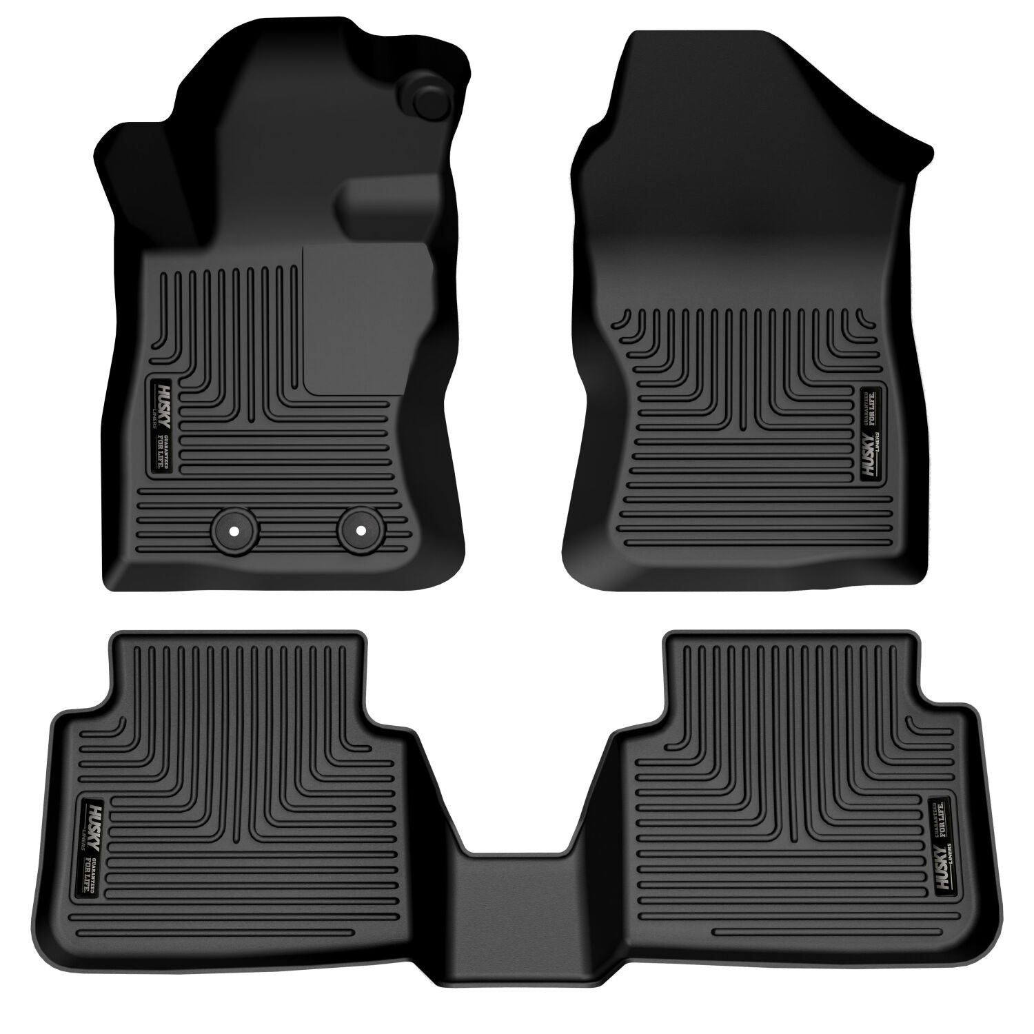 Weatherbeater Front & 2nd Seat Floor Liners For 2024-2025 Crosstrek/Impreza Husky Liners