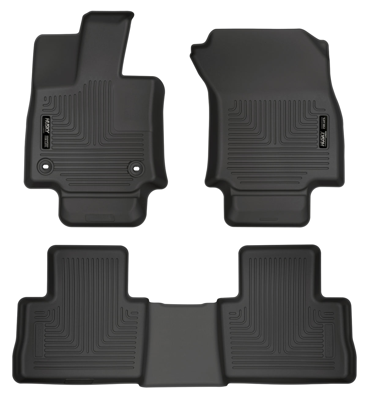 Weatherbeater Front & 2nd Seat Floor Liners For 2019-2025 RAV4 Husky Liners