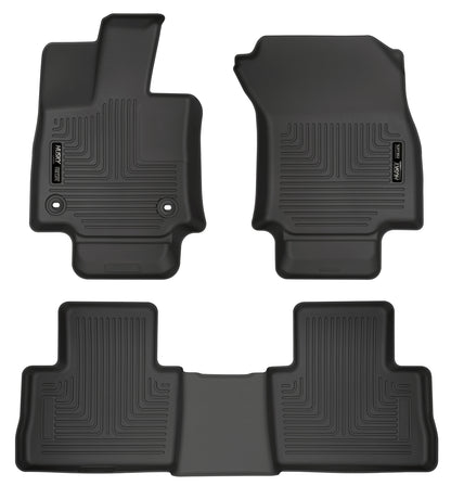 Weatherbeater Front & 2nd Seat Floor Liners For 2019-2025 RAV4 Husky Liners