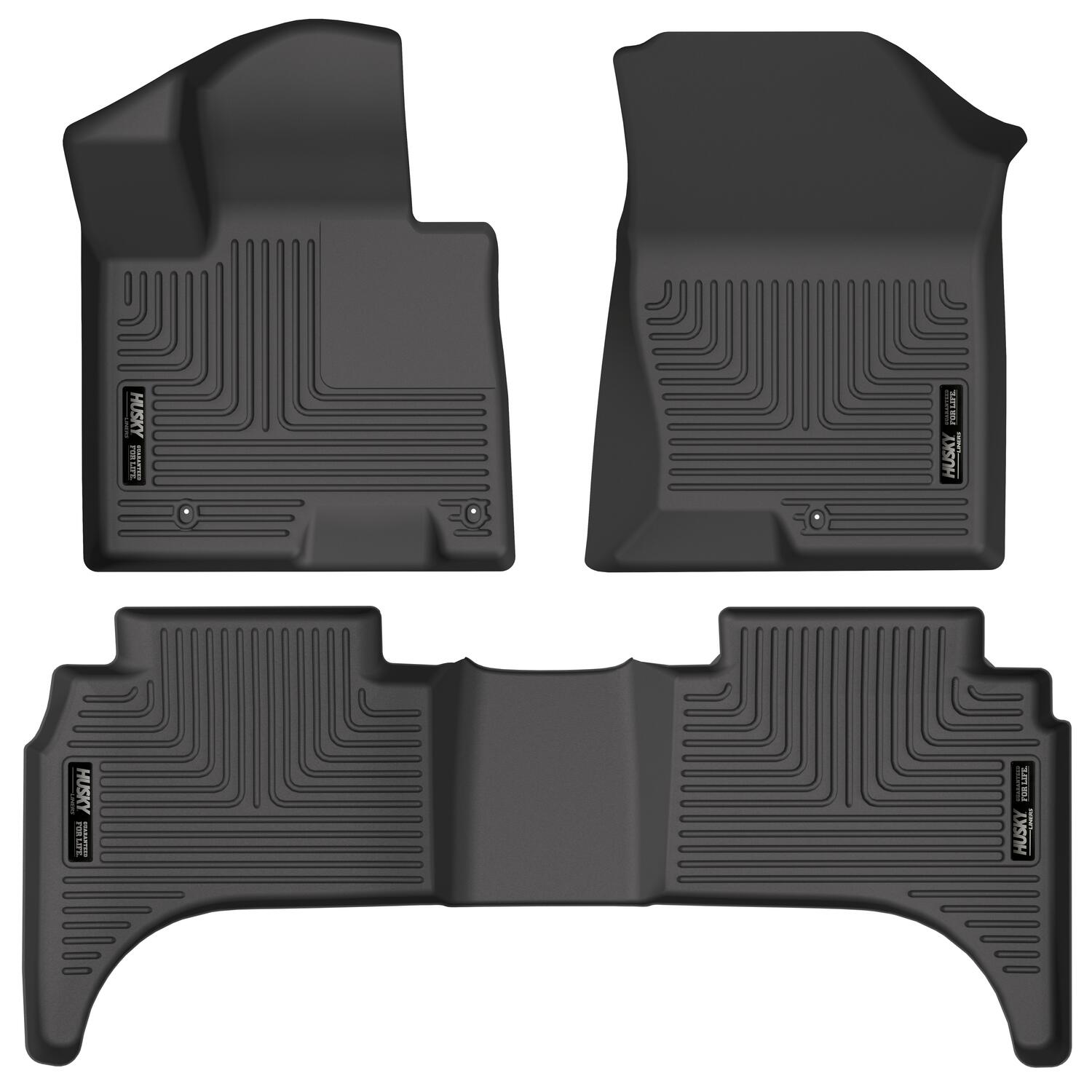 Weatherbeater Front & 2nd Seat Floor Liners For 2022-2025 Santa Cruz Husky Liners