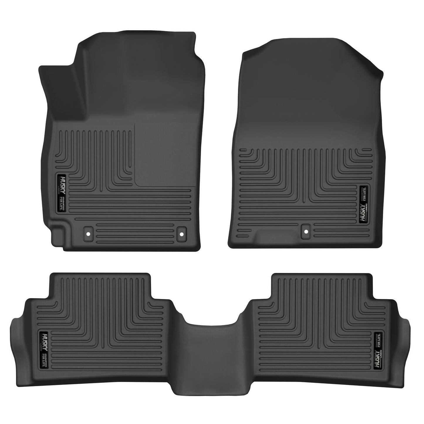 Weatherbeater Front & 2nd Seat Floor Liners For 2018-2023 Kona Husky Liners