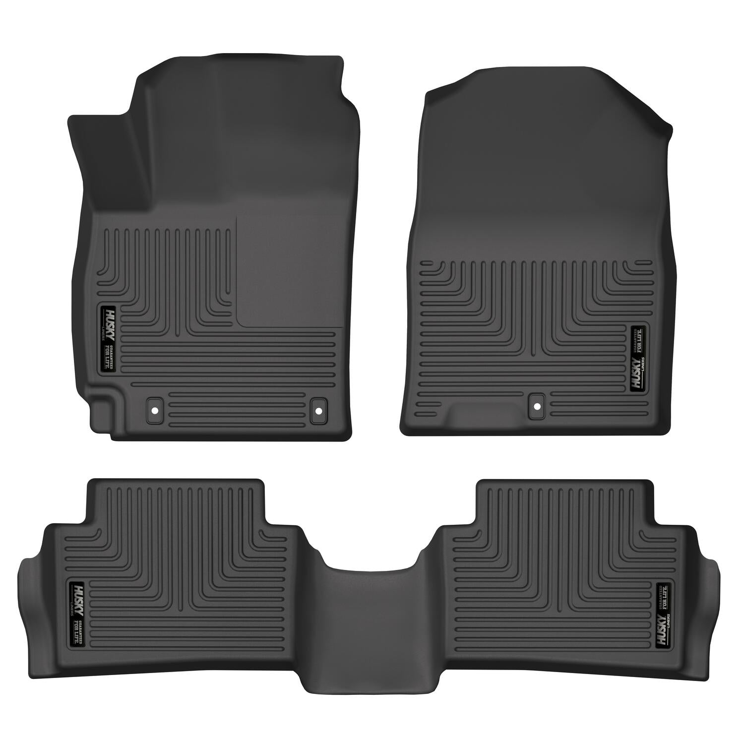 Weatherbeater Front & 2nd Seat Floor Liners For 2018-2023 Kona Husky Liners