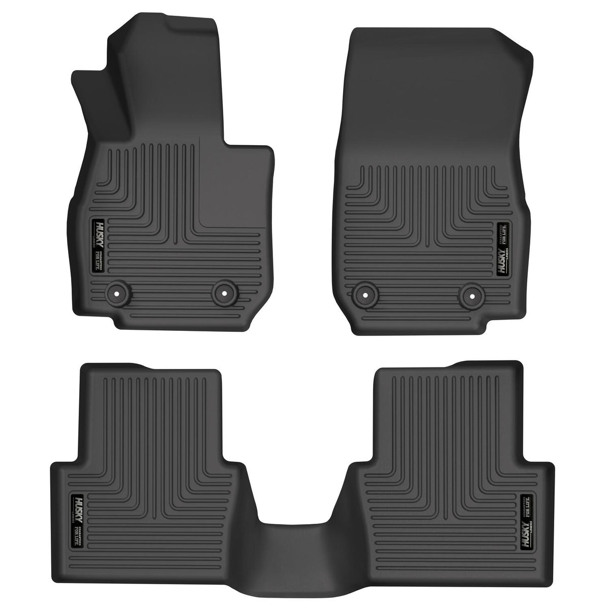 Weatherbeater Front & 2nd Seat Floor Liners For 2020-2021 CX-3 Husky Liners