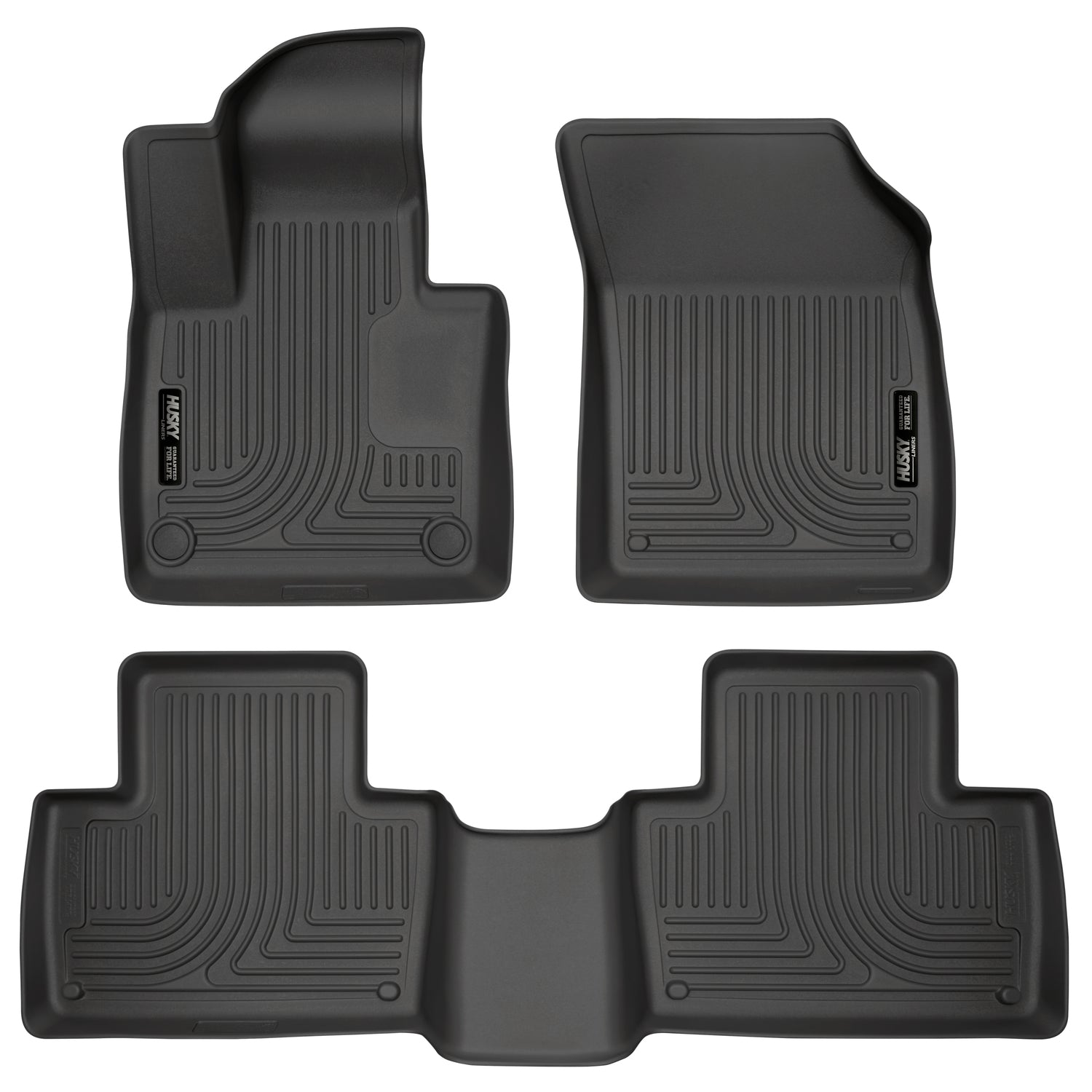 Weatherbeater Front & 2nd Seat Floor Liners For 2016-2025 XC90 Husky Liners