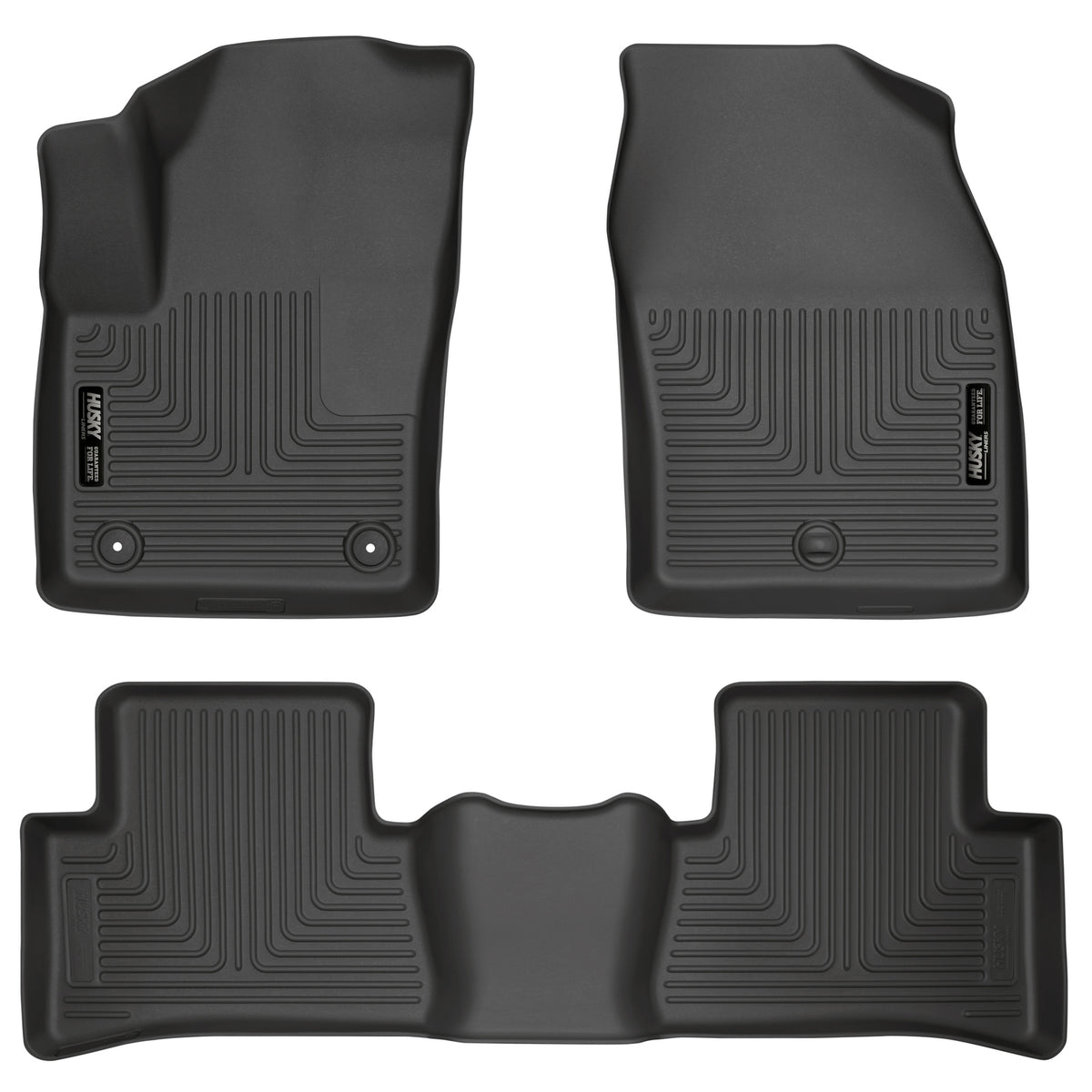 Weatherbeater Front & 2nd Seat Floor Liners For 2018-2022 C-HR Husky Liners