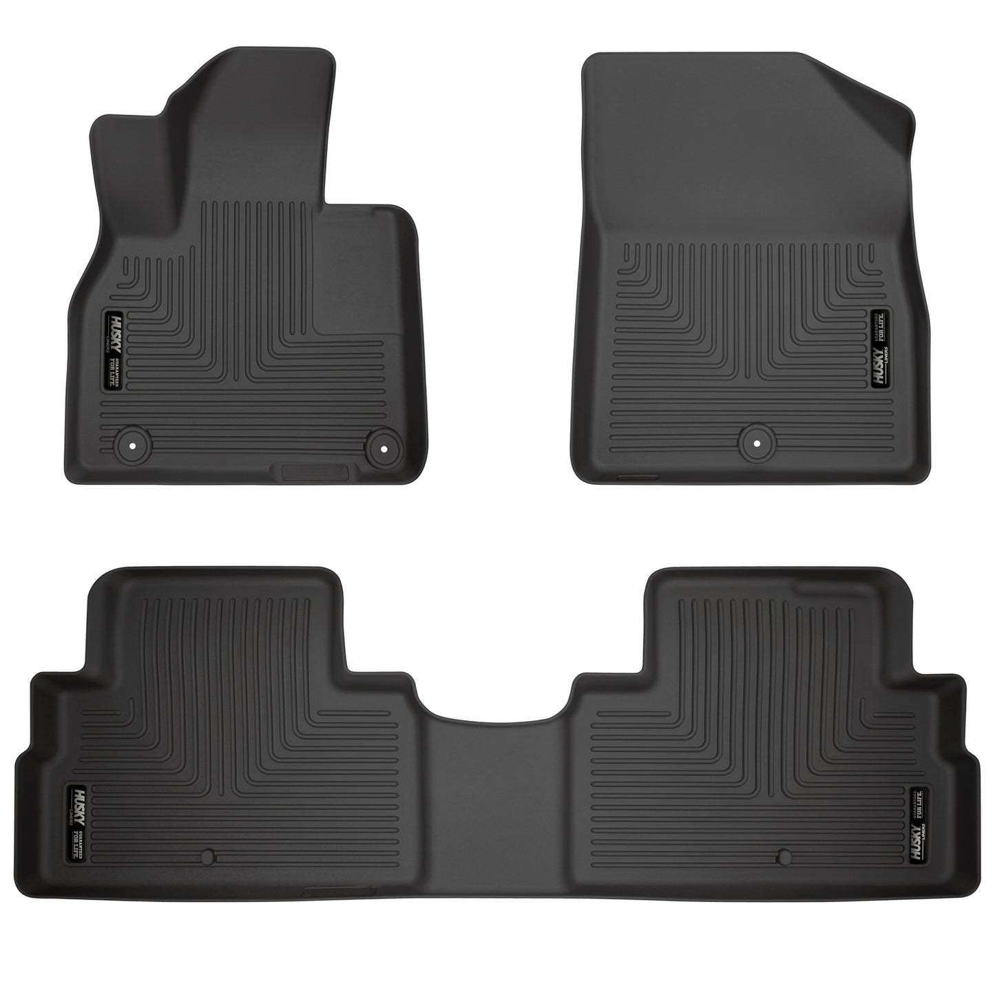 Weatherbeater Front & 2nd Seat Floor Liners For 2020-2025 Palisade Husky Liners