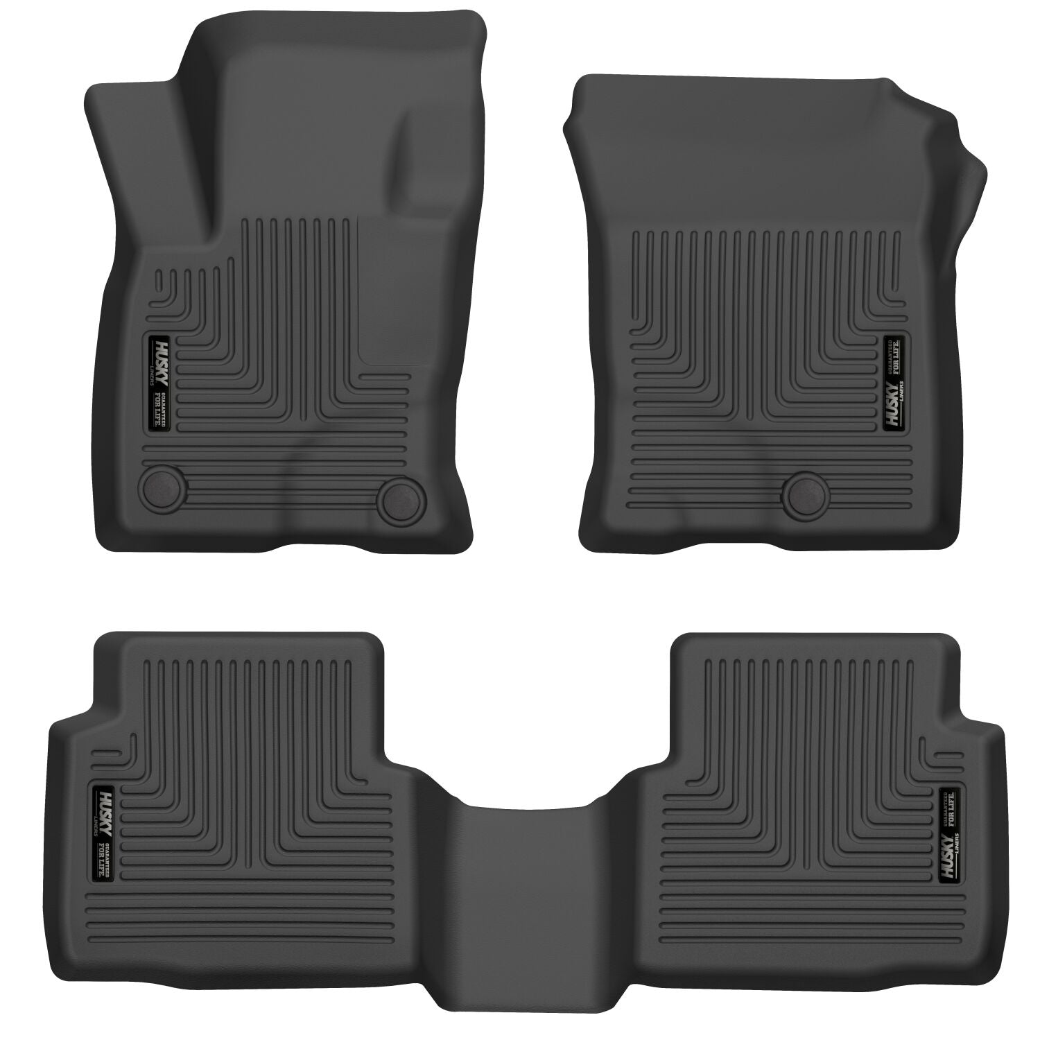 Weatherbeater Front & 2nd Seat Floor Liners For 2020-2023 Escape Husky Liners