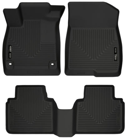 Weatherbeater Front & 2nd Seat Floor Liners For 2018-2022 Accord Husky Liners