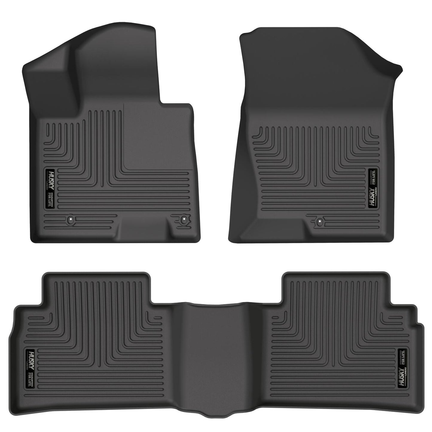 Weatherbeater Front & 2nd Seat Floor Liners For 2022-2025 Tucson Husky Liners