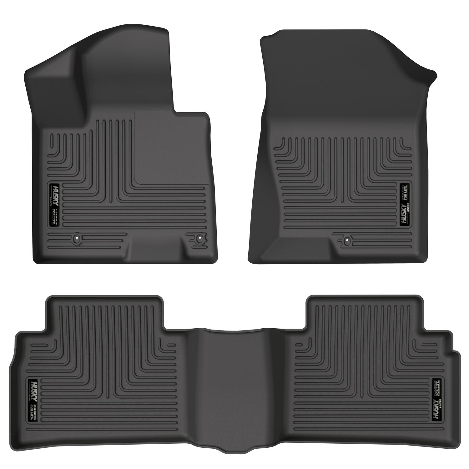 Weatherbeater Front & 2nd Seat Floor Liners For 2022-2025 Tucson Husky Liners