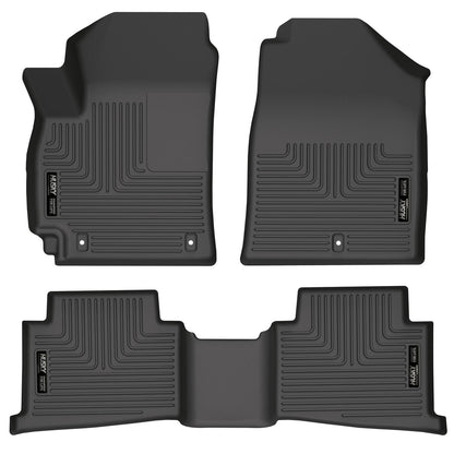 Weatherbeater Front & 2nd Seat Floor Liners For 2021-2025 Seltos Husky Liners