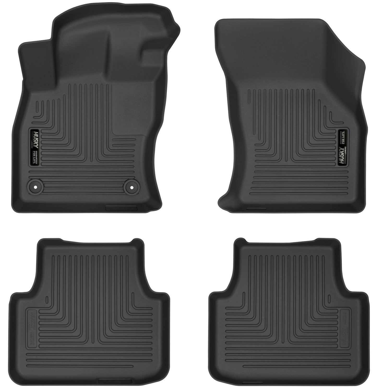 Weatherbeater Front & 2nd Seat Floor Liners For 2019-2025 Jetta Husky Liners