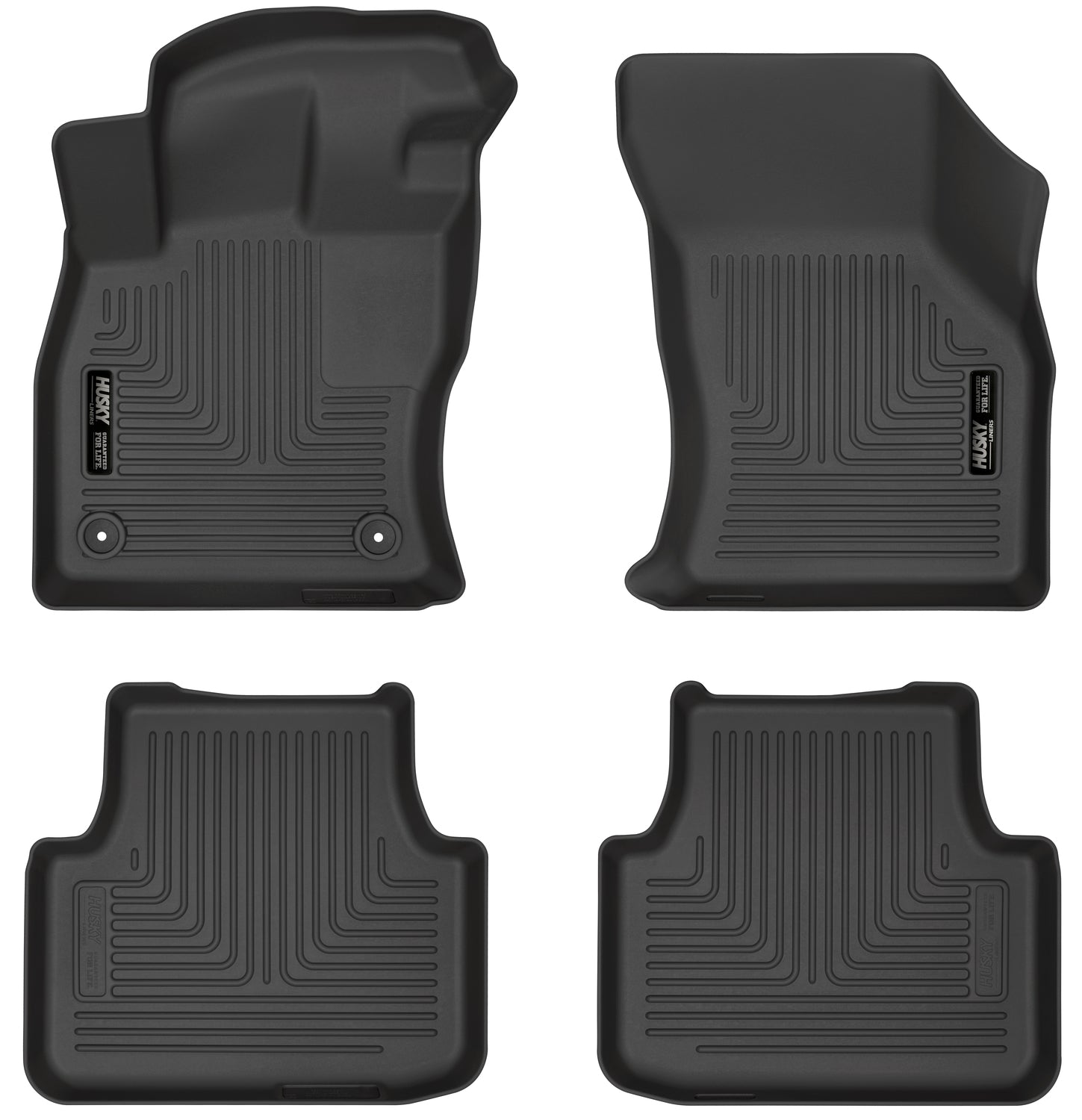 Weatherbeater Front & 2nd Seat Floor Liners For 2019-2025 Jetta Husky Liners