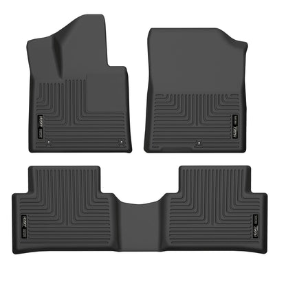 Weatherbeater Front & 2nd Seat Floor Liners For 2021-2025 Sorento Husky Liners
