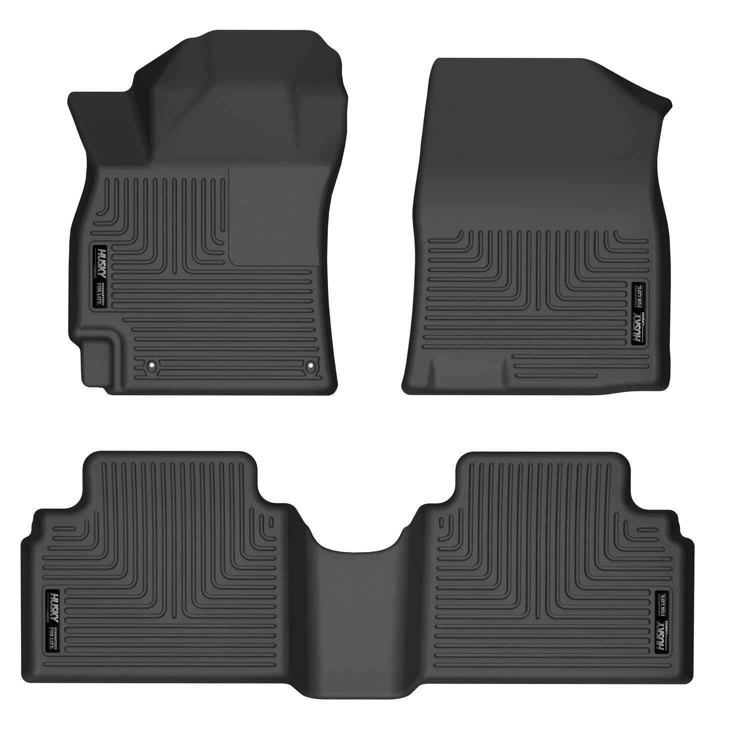 Weatherbeater Front & 2nd Seat Floor Liners For 2021-2025 Elantra Husky Liners