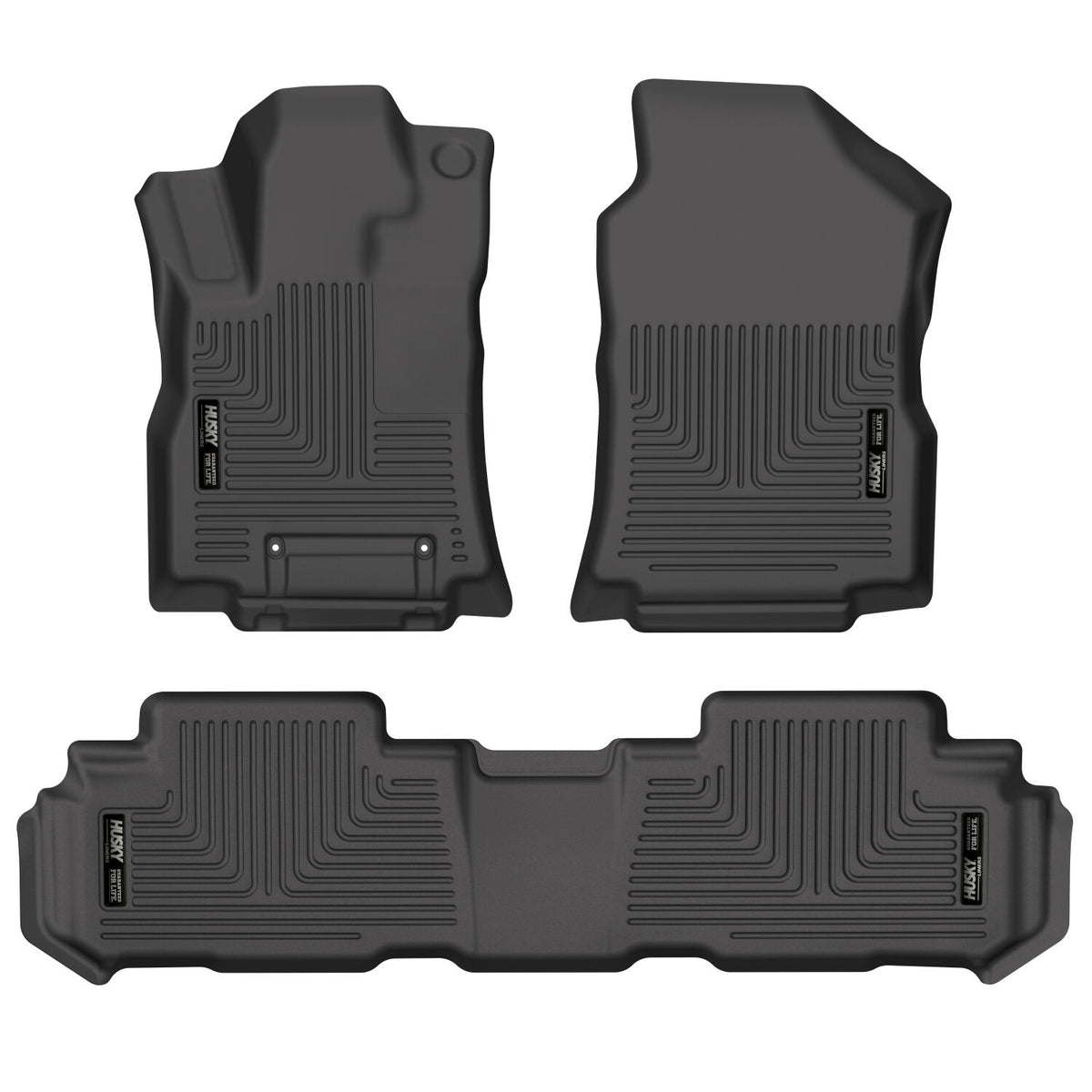 Weatherbeater Front & 2nd Seat Floor Liners For 2019-2025 Ascent Husky Liners