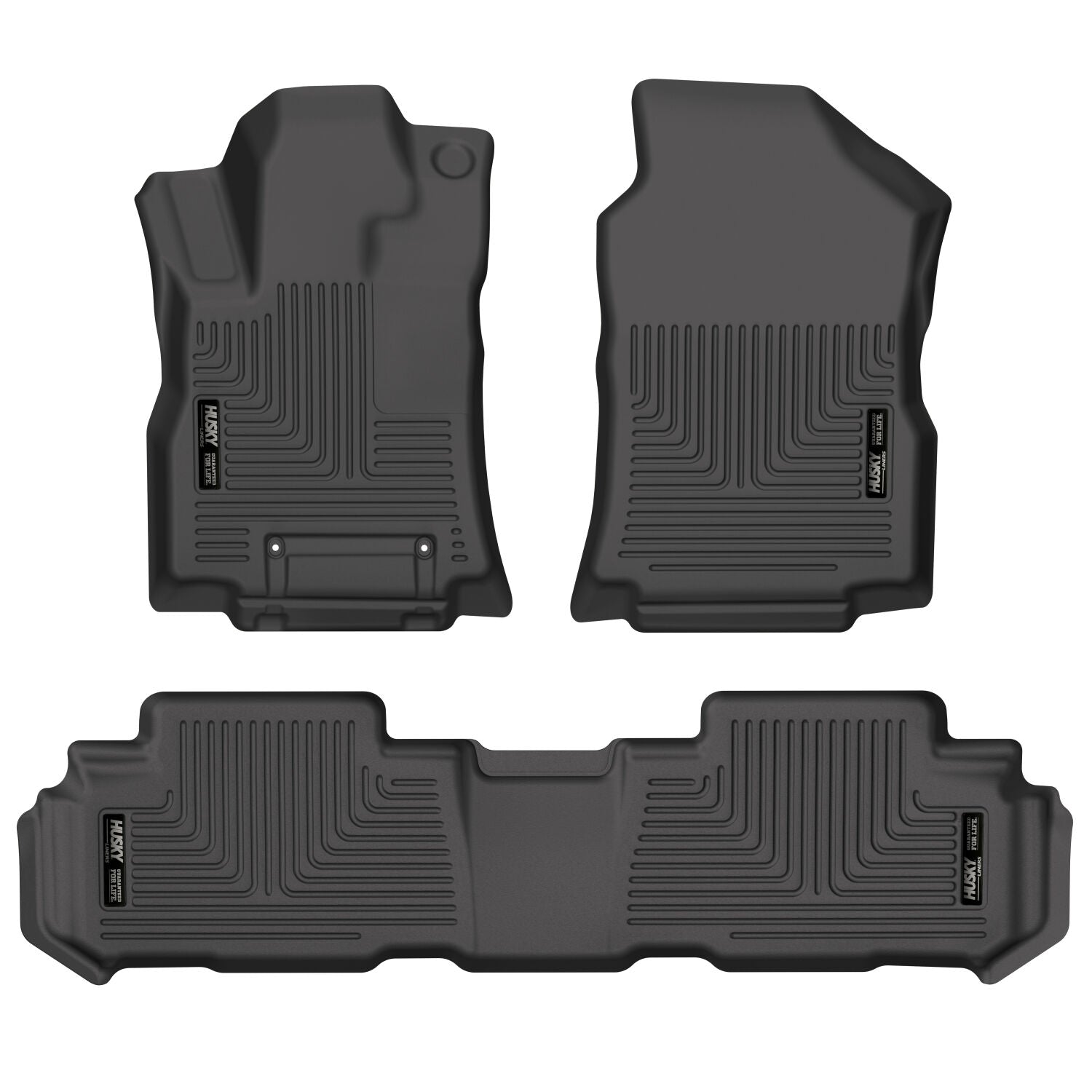 Weatherbeater Front & 2nd Seat Floor Liners For 2019-2025 Ascent Husky Liners