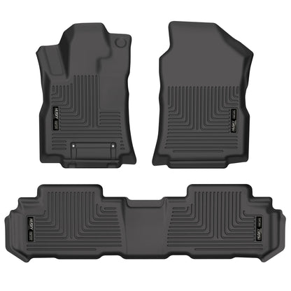 Weatherbeater Front & 2nd Seat Floor Liners For 2019-2025 Ascent Husky Liners