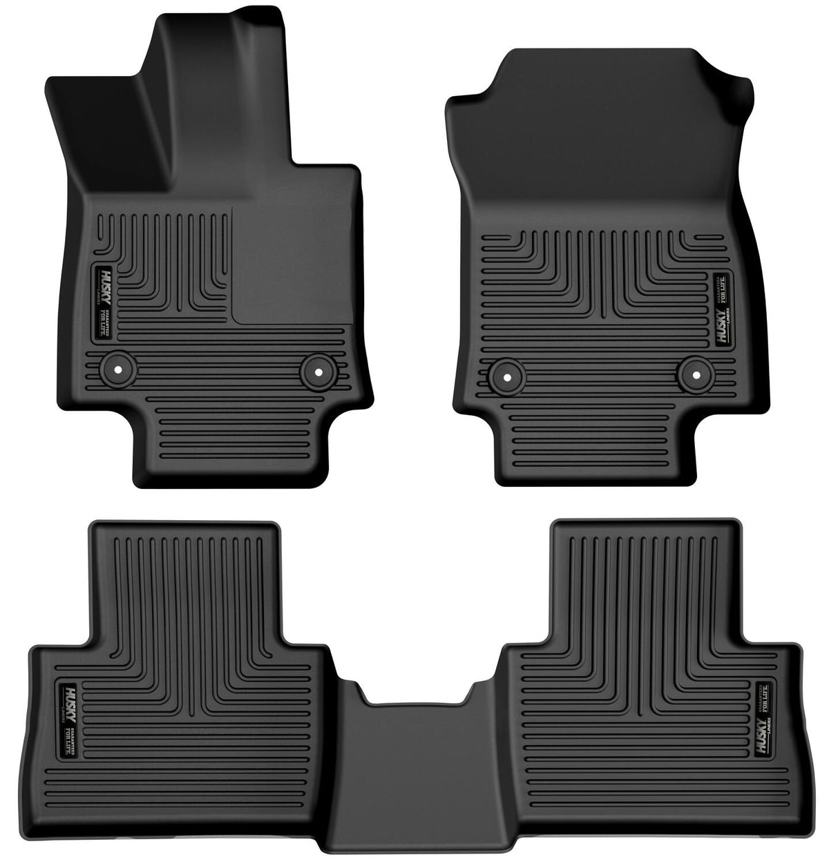 Weatherbeater Front & 2nd Seat Floor Liners For 2022-2025 NX250/NX350 Husky Liners