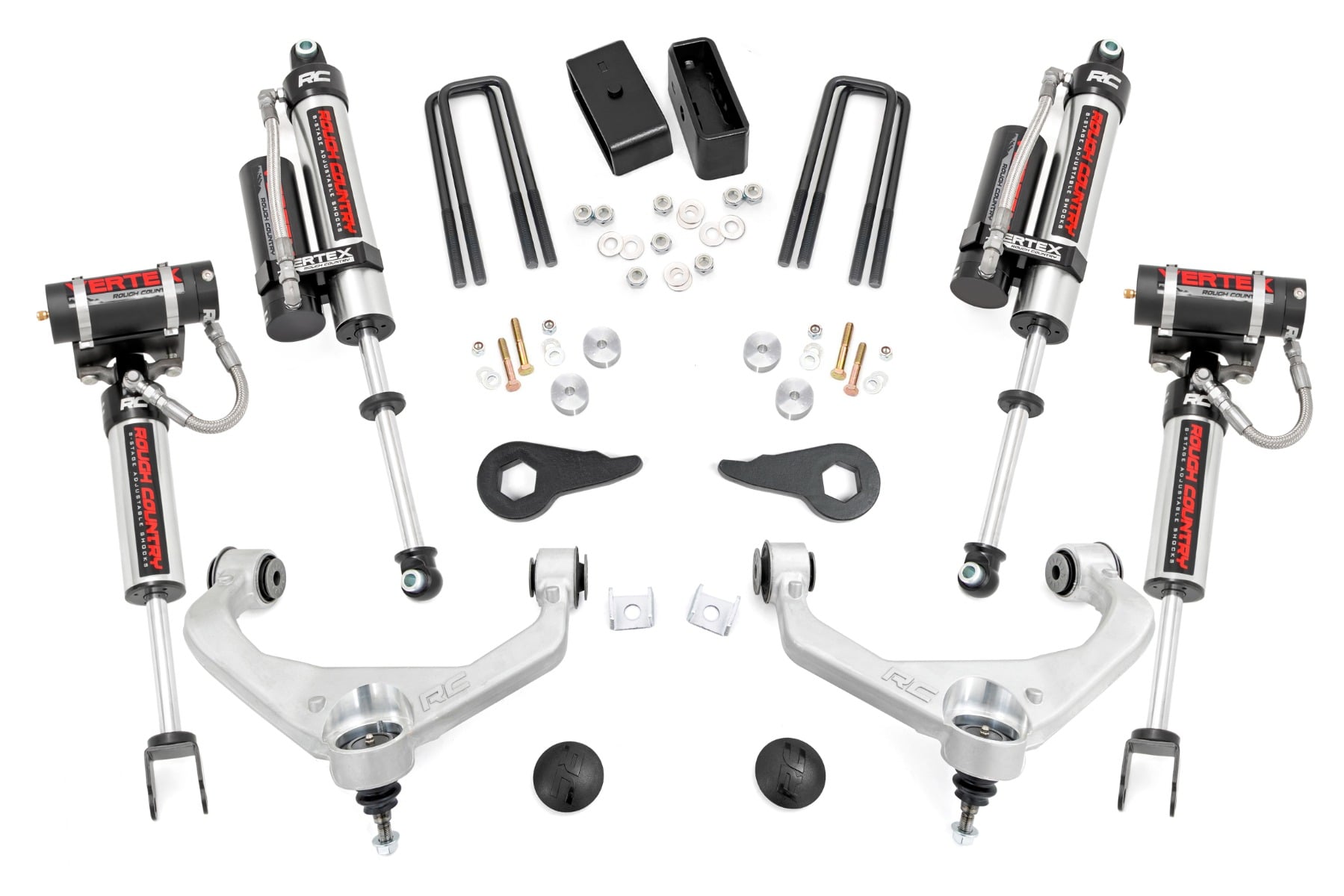 3.5 Inch Lift Kit | Vertex | w/ Overloads | Chevy/GMC 2500HD/3500HD (11-19)