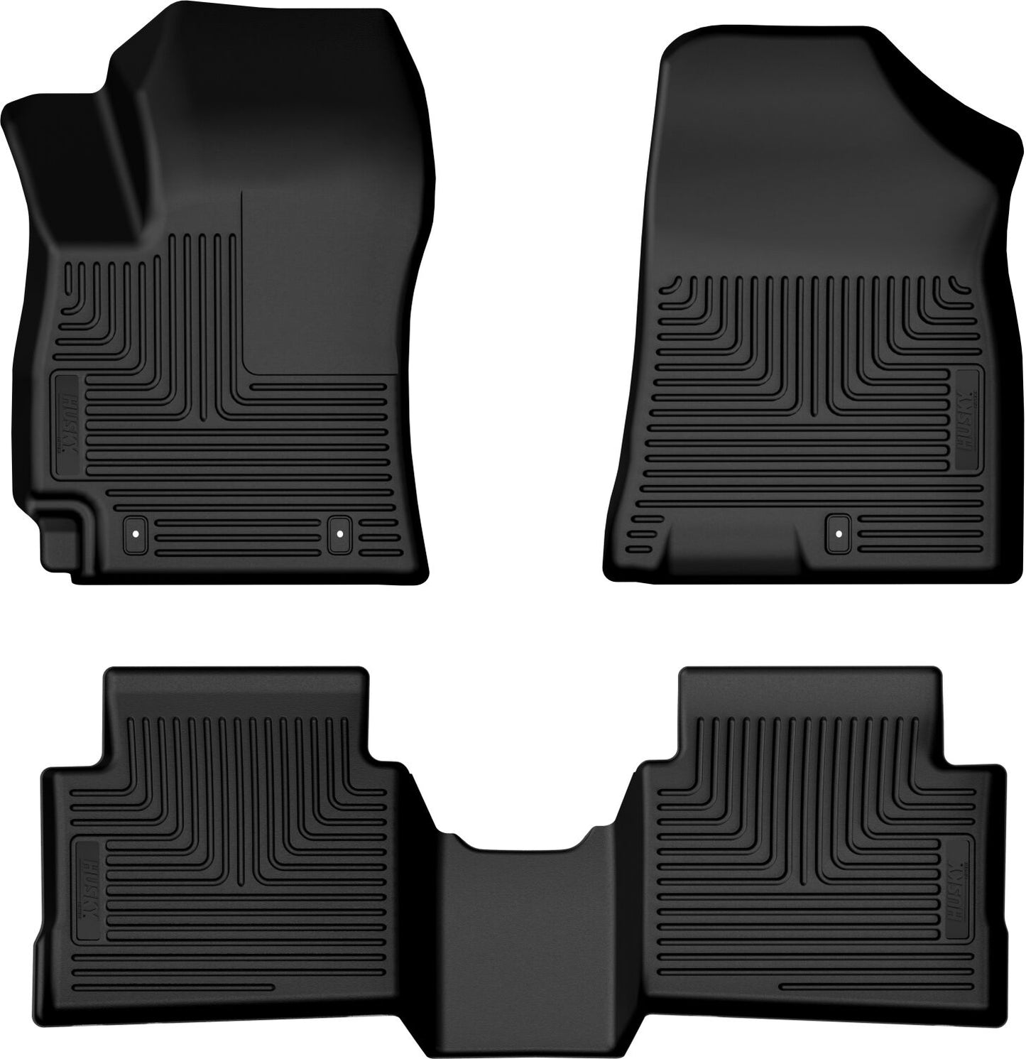Weatherbeater Front & 2nd Seat Floor Liners For 2024-2025 Kona Husky Liners