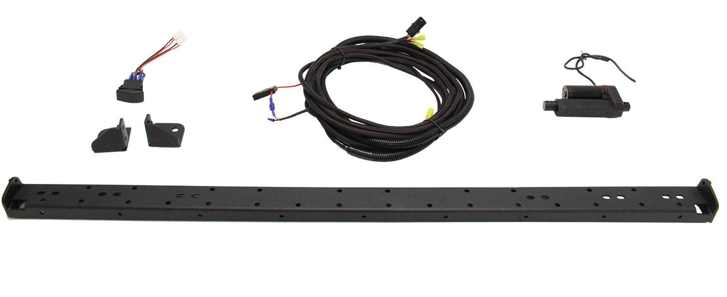 Sport Bar 2.0 Power Acuated Retractable Light Mount Conversion Kit Full Size Textured Black 2007-2024 Toyota Tundra 2009-2023 Dodge Ram 1500/2500/3500 Go Rhino