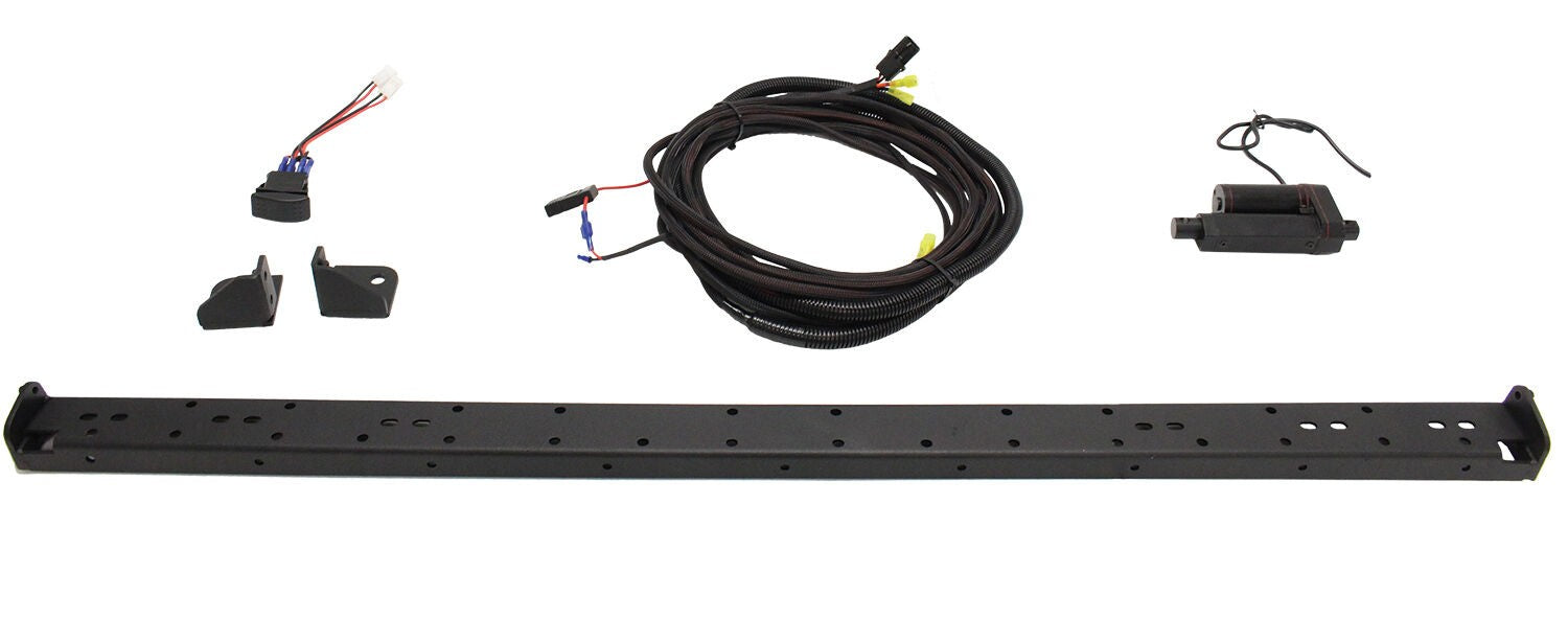 Sport Bar 2.0 Power Acuated Retractable Light Mount Conversion Kit Full Size Textured Black 2007-2024 Toyota Tundra 2009-2023 Dodge Ram 1500/2500/3500 Go Rhino