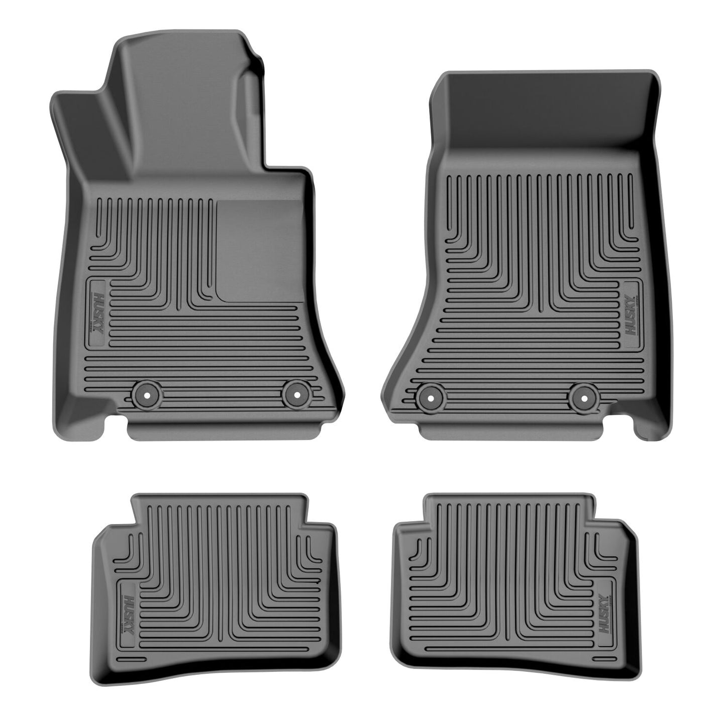 Weatherbeater Front & 2nd Seat Floor Liners For 2022-2025 C300 Husky Liners