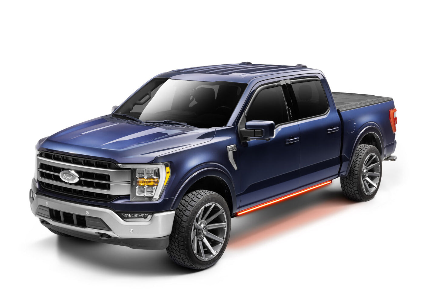 PowerStep Vision Boards For 2021-2025 Ford F-150 Crew Cab AMP Research