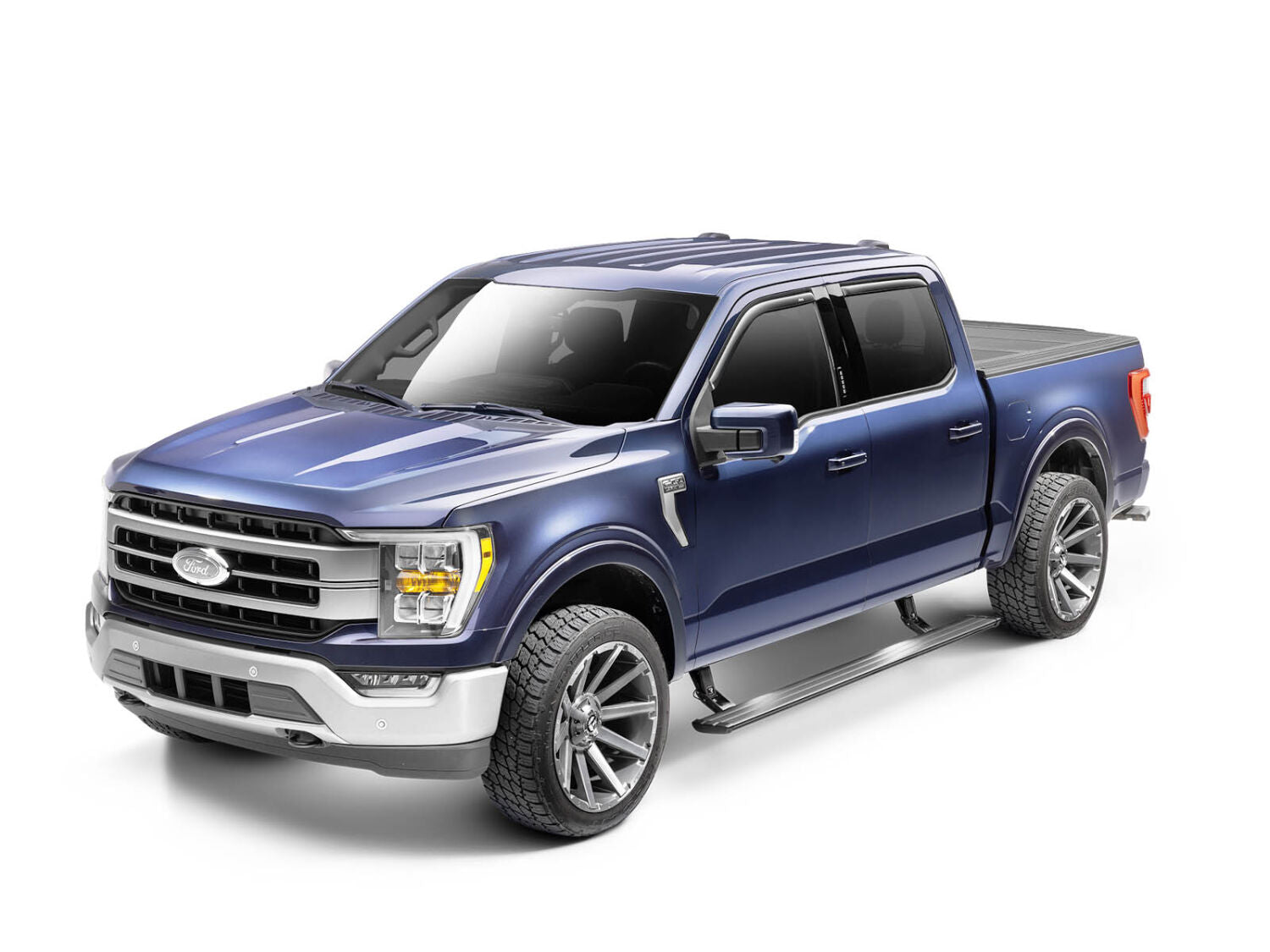 PowerStep Vision Boards For 2021-2025 Ford F-150 Crew Cab AMP Research