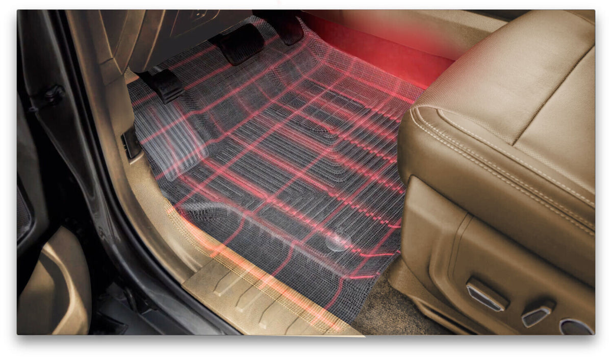 Weatherbeater Front & 2nd Seat Floor Liners Black 25-26 Nissan Murano Husky Liners