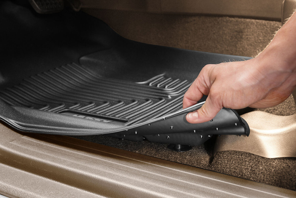 Weatherbeater Front & 2nd Seat Floor Liners Black 25-26 Toyota 4Runner Full Hybrid EV-Gas (Fhev) / Toyota 4Runner Gas Husky Liners